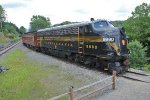 PRR 9880 heads back to Honesdale